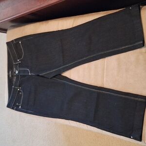 White House Black Market cropped jeans. Size 4